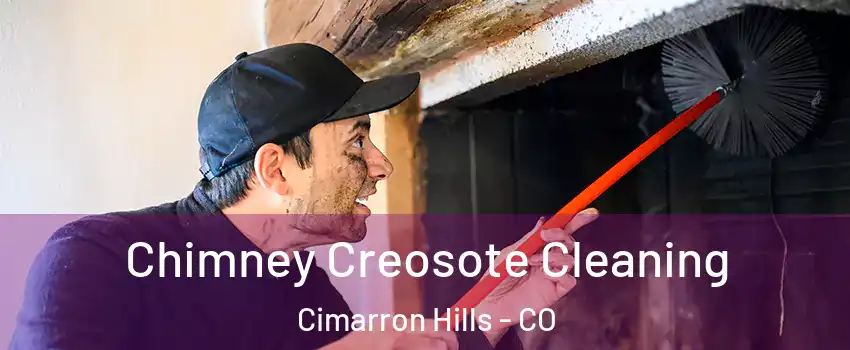  Chimney Creosote Cleaning Cimarron Hills - CO