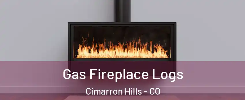  Gas Fireplace Logs Cimarron Hills - CO