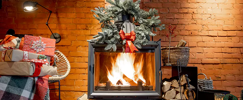 Travis Industries Linear Gas Fireplace Installation in Cimarron Hills, Colorado