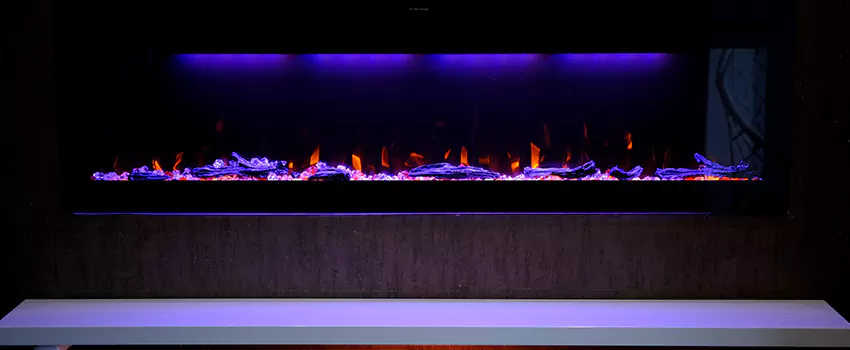 Dynamic Flame Color Fireplace Installation in Cimarron Hills, CO